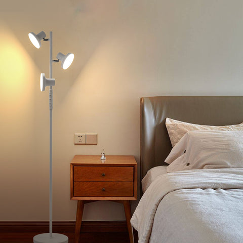 SIBRILLE FLH-036-F1 36W Floor Lamp | Silver