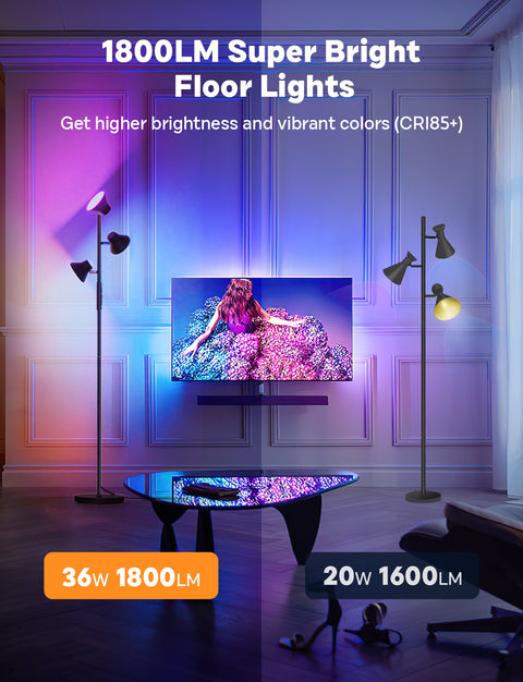 SIBRILLE FLH-036-R2 36W Floor Lamp | RGB