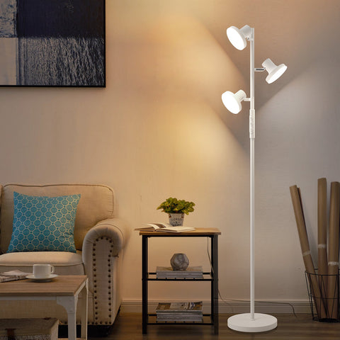 SIBRILLE FLH-036-F1 36W Floor Lamp | White
