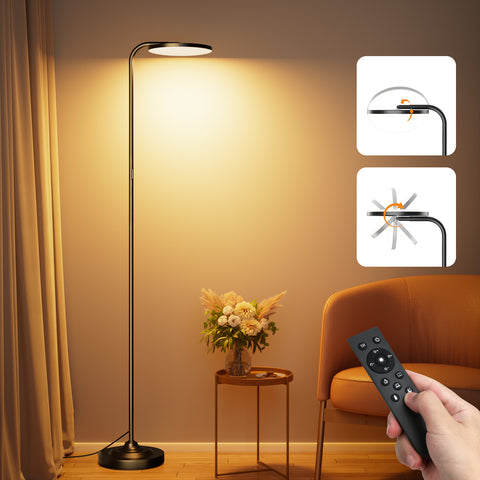 SIBRILLE MF30012 36W Floor Lamp | Black F04